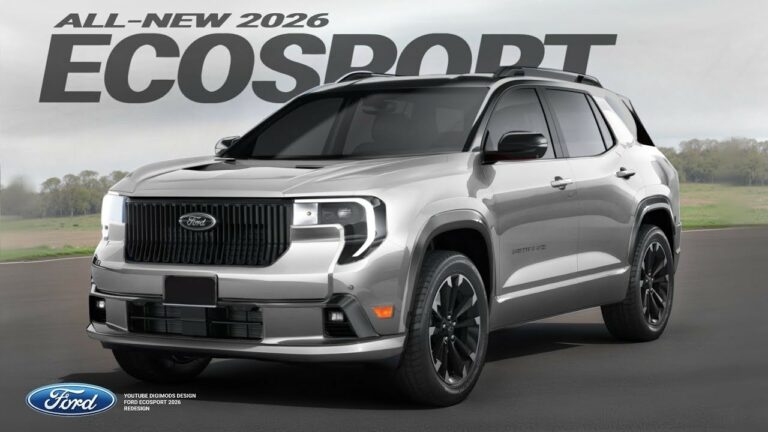2026 Ford Ecosport Redesign