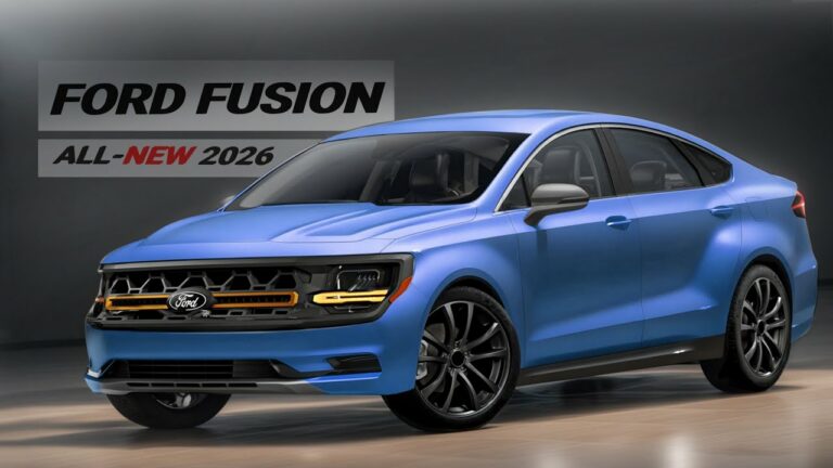 2026 Ford Fusion Redesign