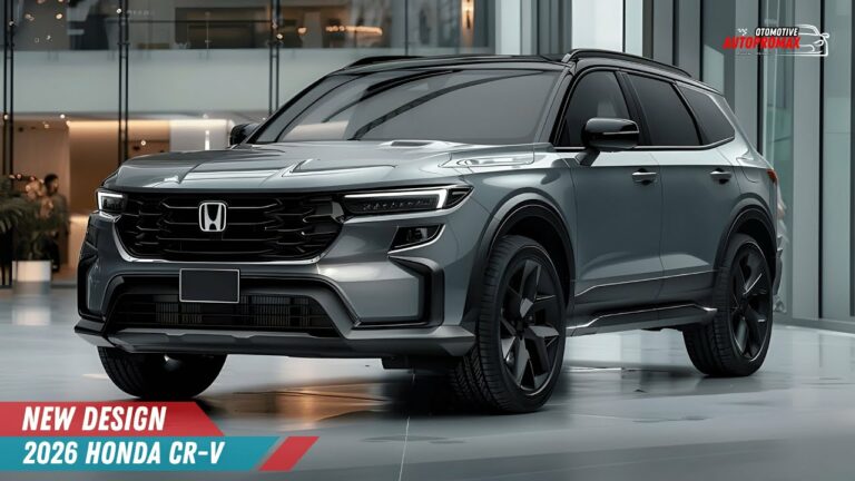 2026 Honda Cr-V Redesign