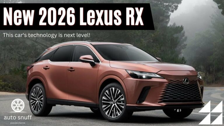 2026 Lexus Rx Release Date