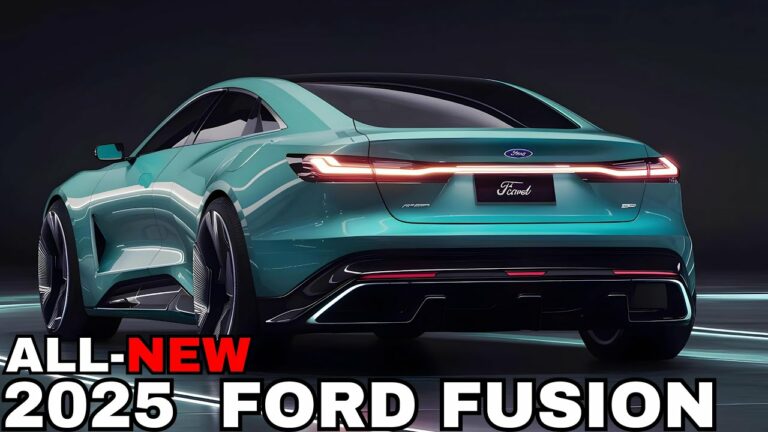 New 2025 Ford Fusion