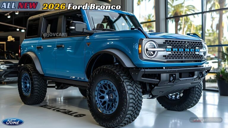 New 2026 Ford Bronco Raptor Redesign