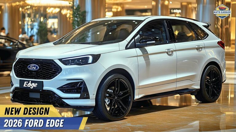 New 2026 Ford Edge Redesign