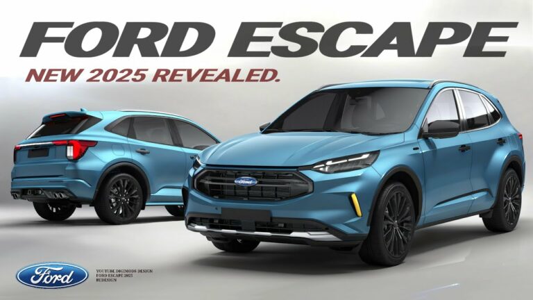 New 2026 Ford Escape Redesign