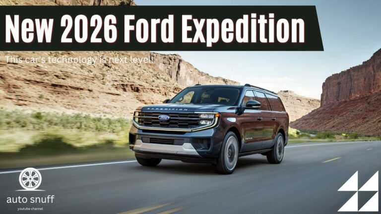 New 2026 Ford Expedition Redesign