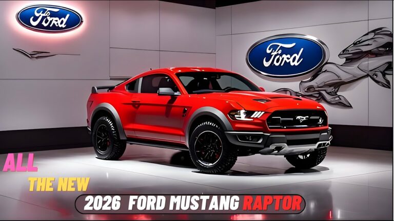 New 2026 Ford Mustang Raptor Specs