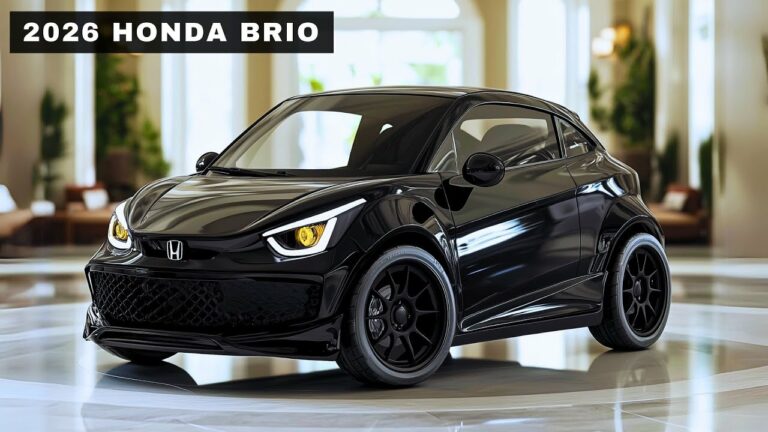 New 2026 Honda Brio Redesign