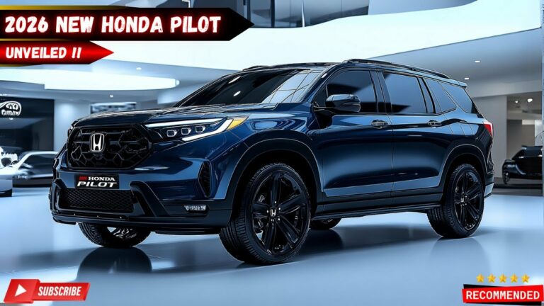 New 2026 Honda Pilot Redesign